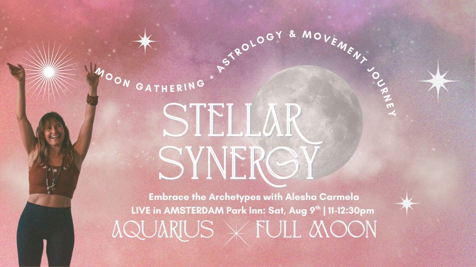 Stellar Synergy: A Full Moon Gathering