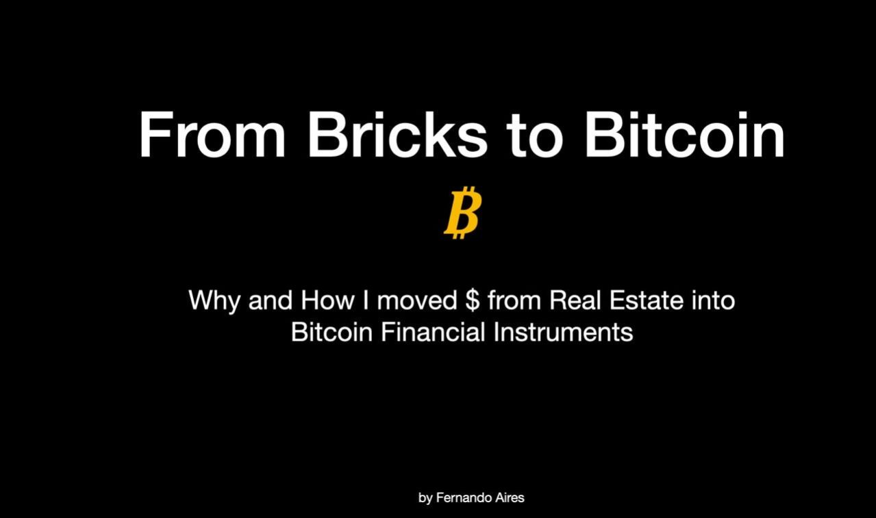 From Bricks to Bitcoin By Fernando Aires