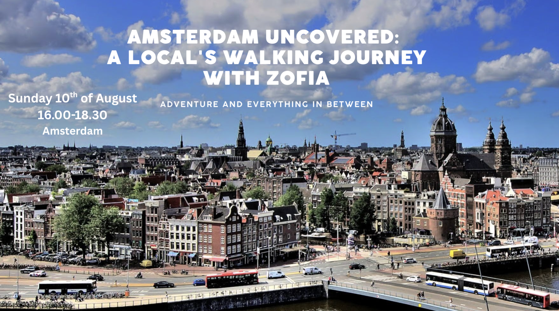 Amsterdam Uncovered: A Local’s Walking Journey with Zofia