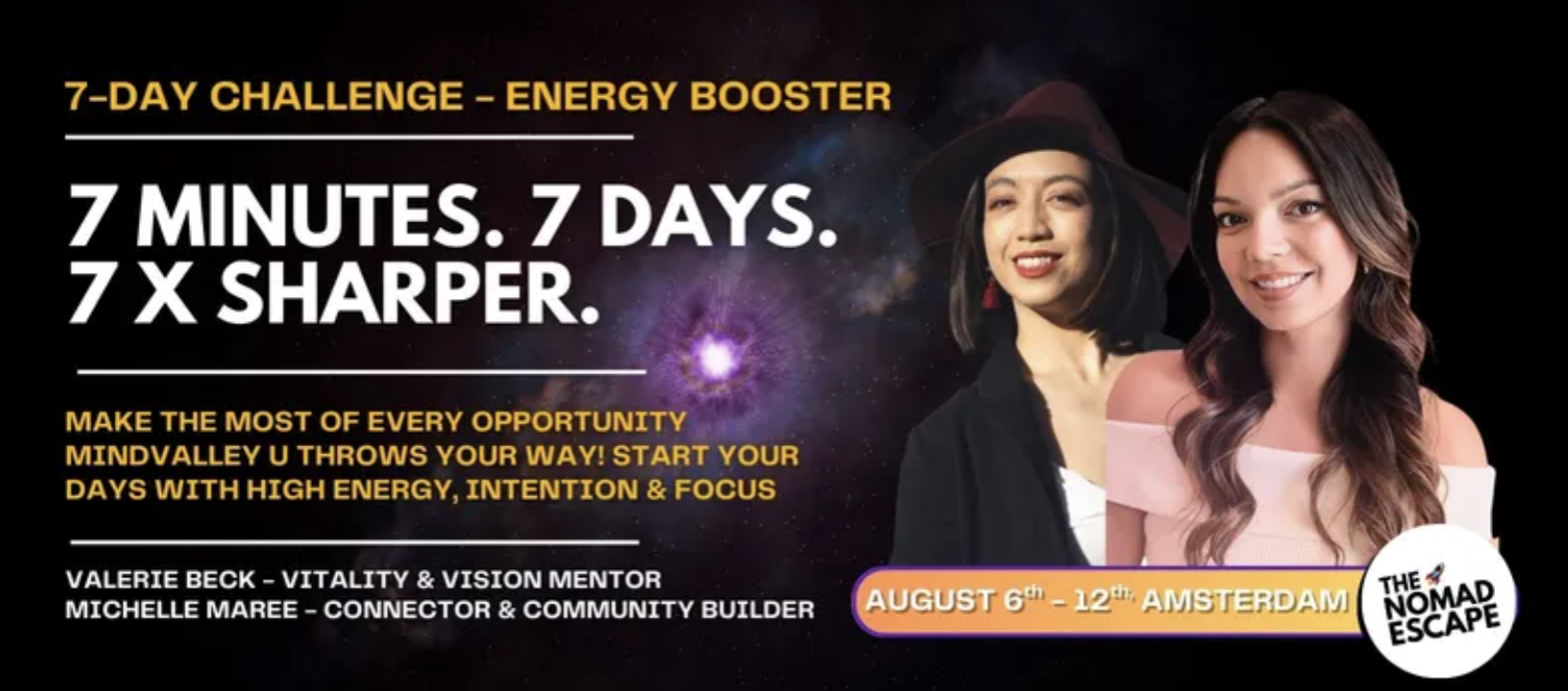 7-Day Challenge: Become 7x Sharper in Just 7 Minutes a Day!