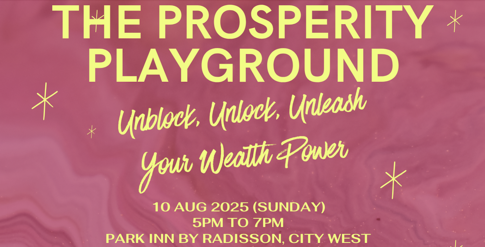 The Prosperity Playground: Unblock, Unlock, Unleash your Wealth Power